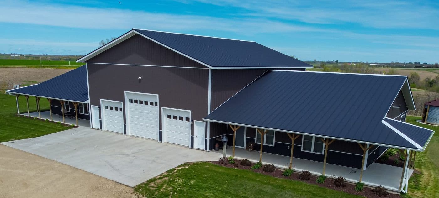 Steel building and pole barn construction in the St. Louis metro by Revolve Construction