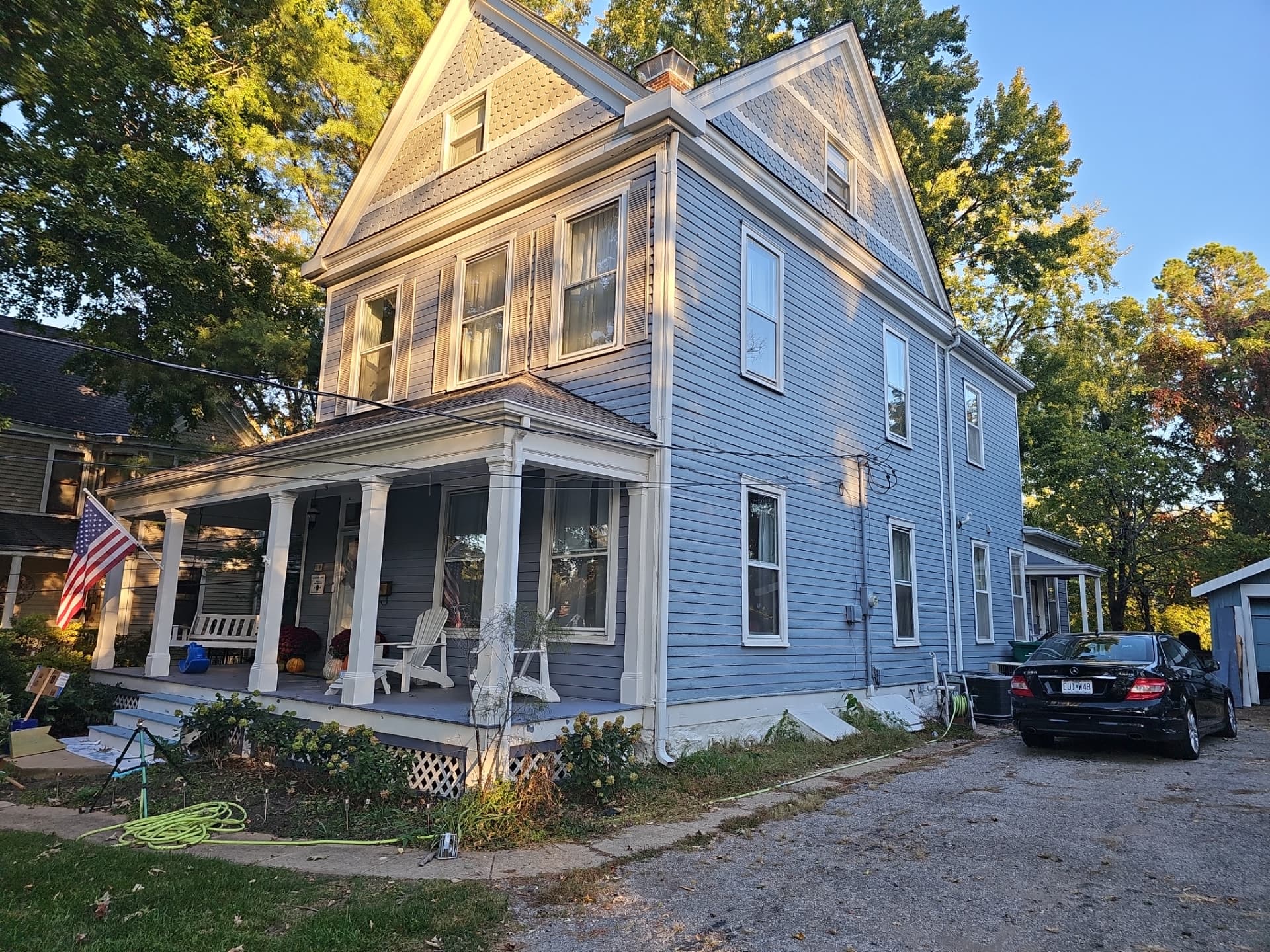 Completed exterior project
